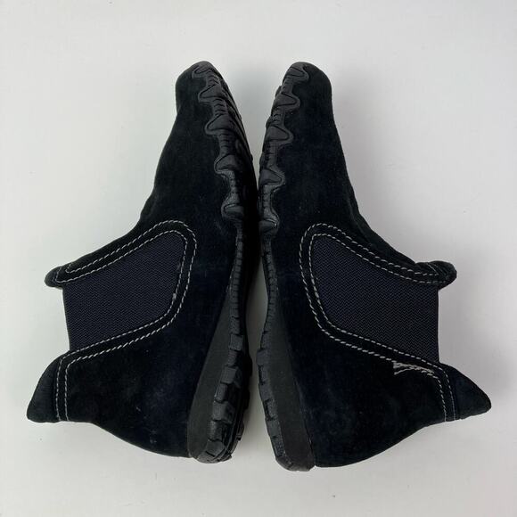 Skechers Relaxed Fit Bikers Londoner Women's Ankle Boots Black Suede Sz 8.5 - Picture 7 of 12